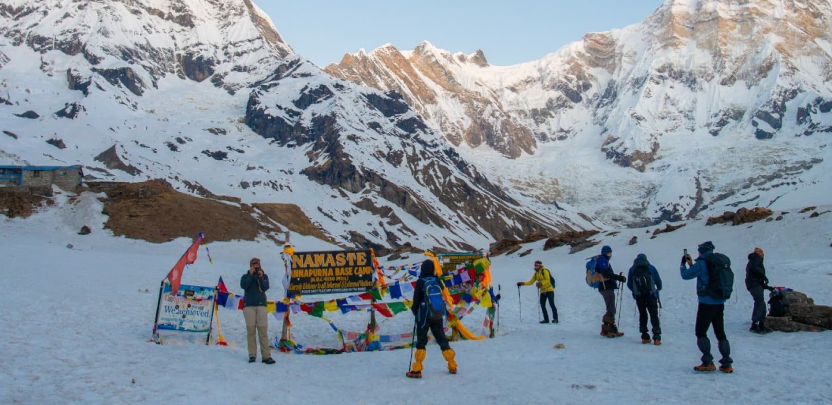 trekkers clicking photo in ABC