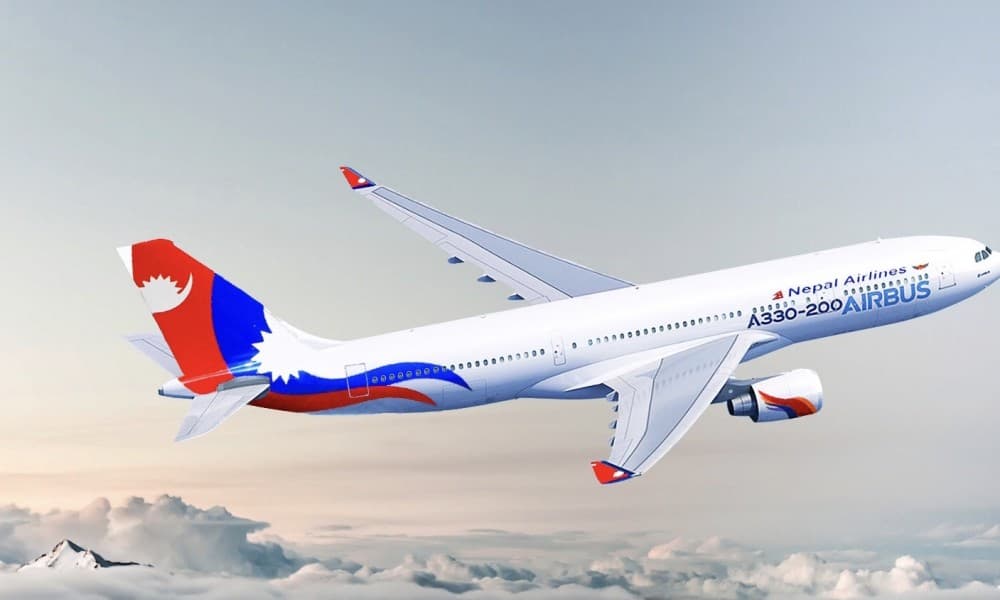 plane flying above sky