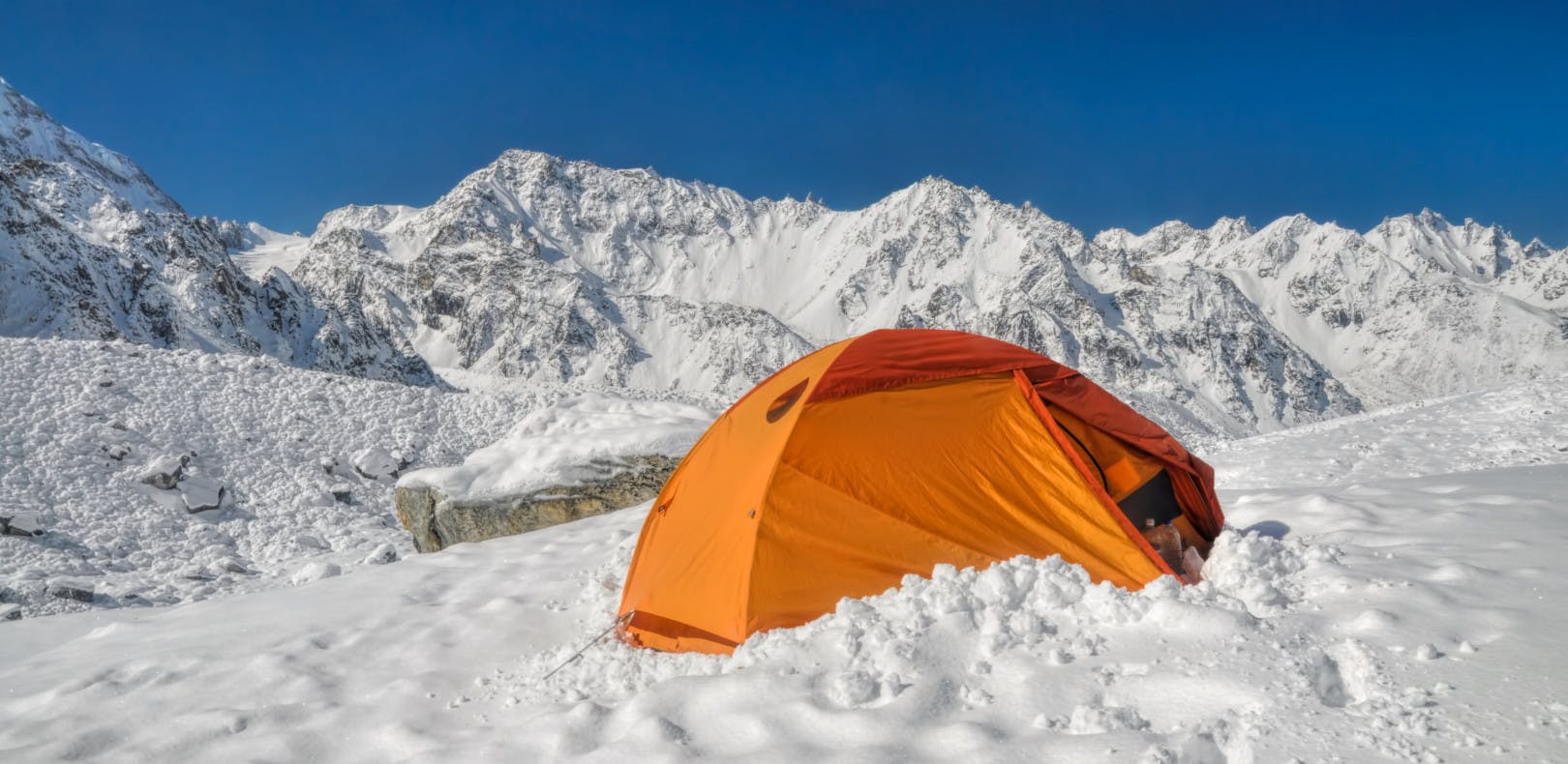 camping in Kanchenjunga Base Camp