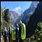 Phakding to Namche: Scenic trail by Dudh Koshi, Thamserku views, Sherpa villages, bridges, leading to Everest.