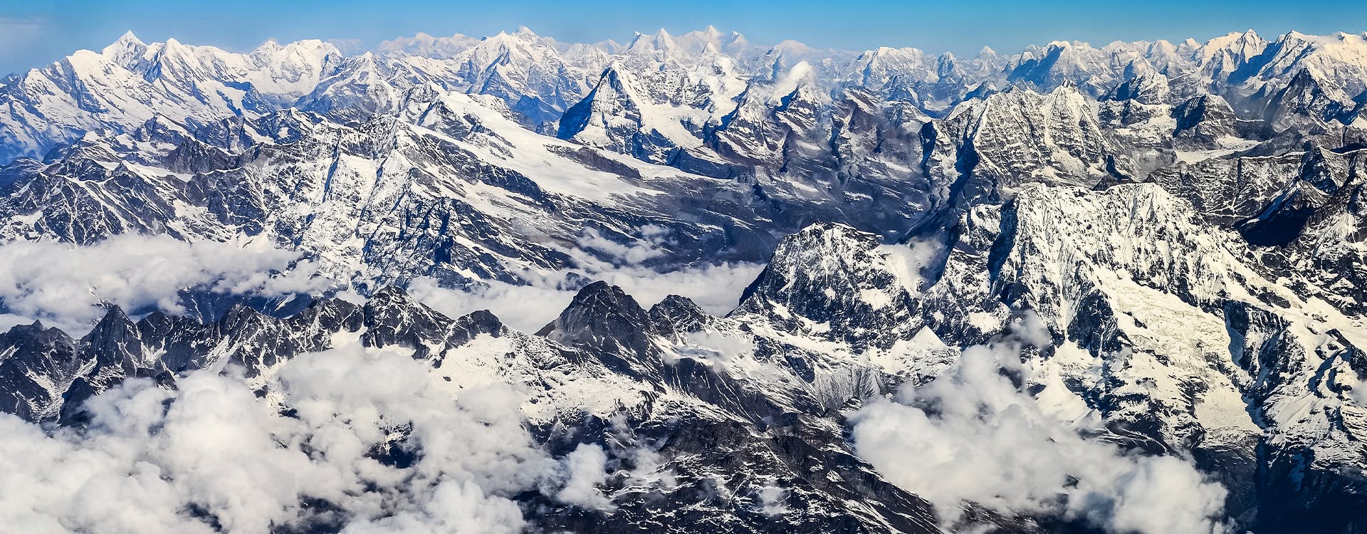 towering peaks of the Himalayas